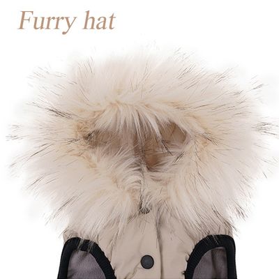 Vestuário de luxo Casacos para cães Jaquetas de inverno à prova de vento para cães pequenos, médios e grandes