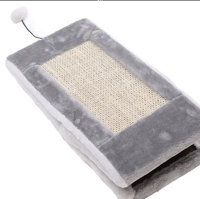 Cat Scratcher Tree Cat House Brinquedos interativos com função de brincadeira Sisal Material de pelúcia