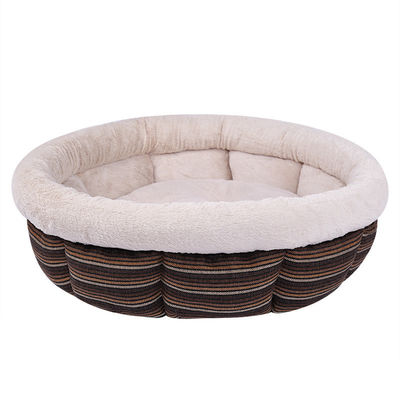 Cochilo suave Cachorro Cama de Donuts Ninho de gato à prova de arranhões para gatos e cães de interior sustentáveis