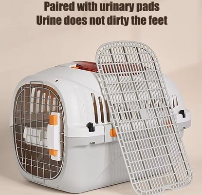 Saco de plástico portátil para animais de estimação avião aprovado para cães e gatos para viagens ao ar livre