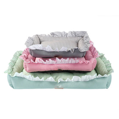 Cama de gato lavável de pelúcia esponjosa, personalizável e lavável em máquina para fácil limpeza