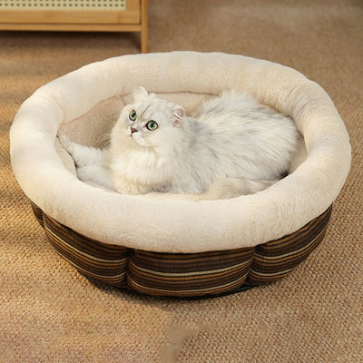 Cama de animais de estimação lavável para cães pequenos e gatinhos ODM Designs Função Quente Confortável