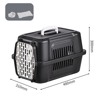 Bolsa de transporte de animais de estimação aprovada pela companhia aérea Bolsa de viagem para cães semicírculo para viagens aéreas