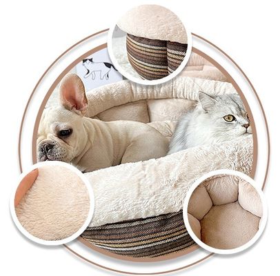 Cama de animais de estimação lavável para cães pequenos e gatinhos ODM Designs Função Quente Confortável