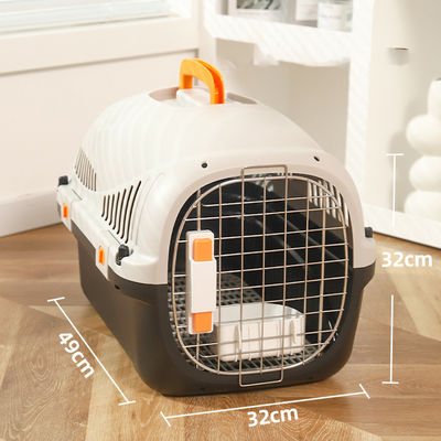 Maleta portátil para animais de estimação 5-10 kg Caixa de transporte Caixa de ar para gatos Caixa de animais de estimação Caixa de transporte para cães