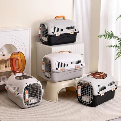 Maleta portátil para animais de estimação 5-10 kg Caixa de transporte Caixa de ar para gatos Caixa de animais de estimação Caixa de transporte para cães