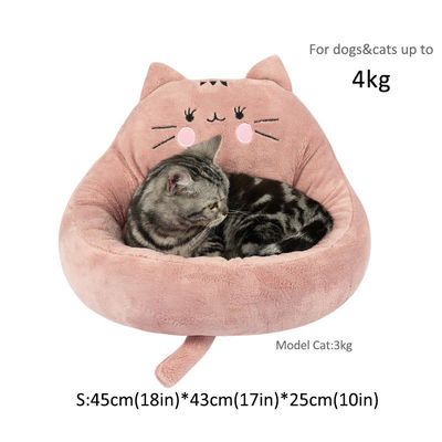 Casa de gato confortável, ecológica, curta e lavável para cães pequenos, Chihuahua