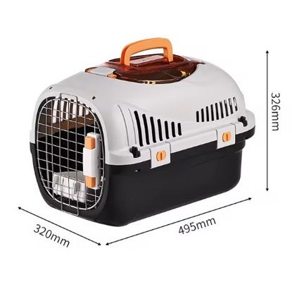 Acessórios para viagens de carro Caixas aprovadas para transporte de animais de estimação para filhotes e gatos de pequeno ou médio porte