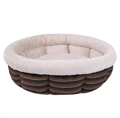 Sofá para animais de estimação Cama de almofada de rosquinha redonda para gatos ou cães pequenos Antiderrapante Resistente à água