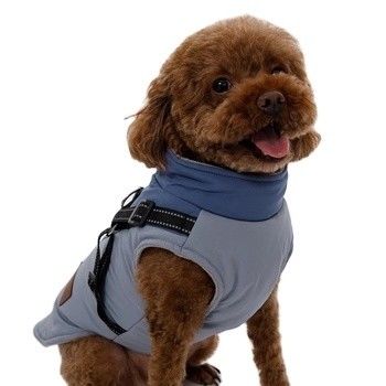 Serviço de personalização fornecido colete de cão de estimação para o outono quente e espesso e o urso de inverno