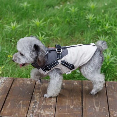 Serviço de personalização fornecido colete de cão de estimação para o outono quente e espesso e o urso de inverno