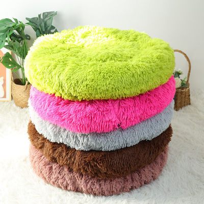 Confortável Lavável Donut Cão Gato Pet Cama de Sombra para Soft Luxury Designer Plush Material
