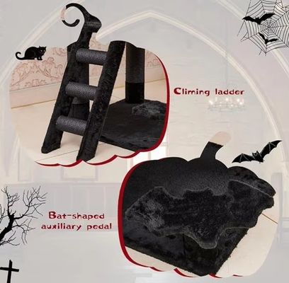 Atividades de gatos de vários níveis Móveis de luxo Siasl Árvore de gato com bola de aranha pendurada