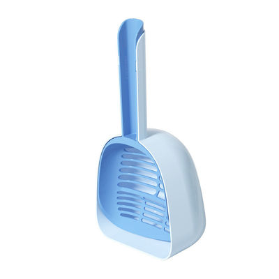Limpeza de lixo de gato Azul fácil de escova de pá Acessórios simples de peneira de escova