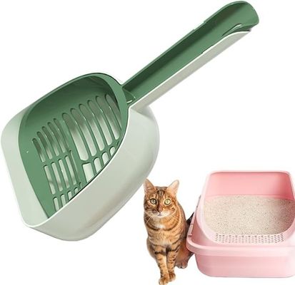 Serviço de personalização fornecido Multifunção Cat Litter Scoop para limpeza de areia de gato