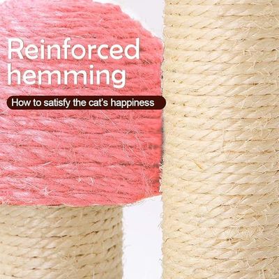 Gato a coçar Dormir a brincar cogumelos Rosa Custom Sisal Escalar árvore para diversão brincar