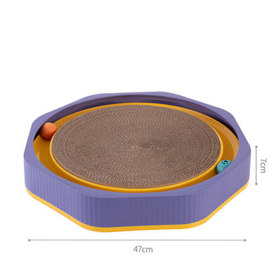 Caixa de cartão ondulado, protector de móveis para animais de estimação para brinquedos