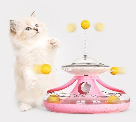 Longo Tempo Usado Vantagem Gato Paly Brinquedos Fuga de Alimentos Pet Puzzle Interativo Brinquedo Turntable