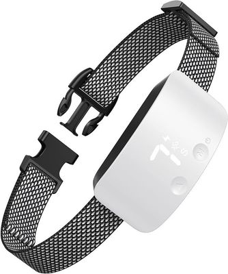 7 Sensibilidade ajustável Collar de controle de casca recarregável Impermeável e programável