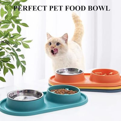 Alimentos secos, úmidos e crus, recipiente de alimentação lenta para cães, gatos, animais pequenos, recipiente de alimentação lenta