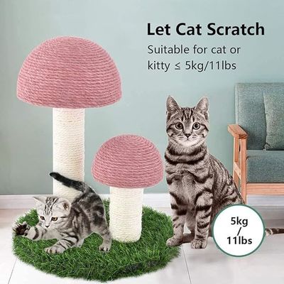 Natural Sisal Luxury Cat Tower Um espaço de jogo elegante e resistente para felinos modernos