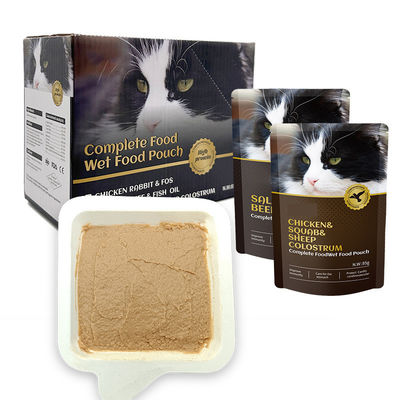 Pet Cat Wet Food Professional OEM Cat Food Lunch Box para raças médias com dieta especial