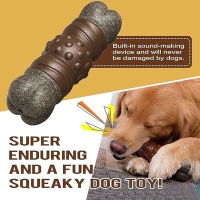 Sustentável Estilo de moda Cão Grito Brinquedo Bastão Ossos para Dentes Limpeza de Dentes Brinquedos de mascar