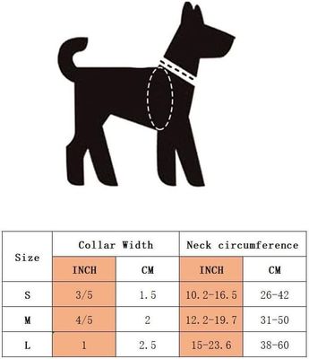 Customizado Nylon LED Night Safety Flashing Glow Dark Pet Dog Collar Leash com Logotipo