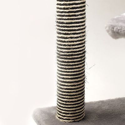 ODM Madeira Cinza Cadro Moderno de Alpinismo de Gato Deluxe Sisal Gato Árvore Casa raspador
