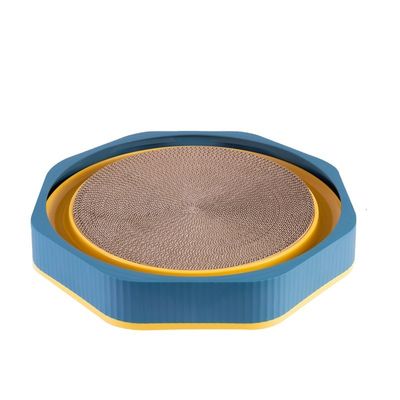 Serviço de personalização OEM/ODM Fornecido Cat Scratcher Board corrugado com brinquedo de bola