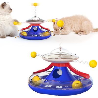 Gato Autoplazer Brinquedo de Moinho de Vento Bola Spinner para Jogo Interativo Popular