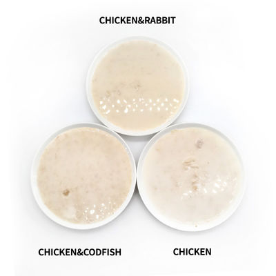 Saúde Digestiva Com sabor misturado Alimento húmido para gatos com ingredientes naturais e lanche de leite de cabra