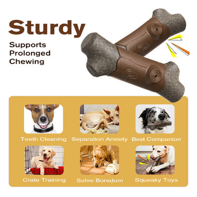 Serviço de personalização fornecido TPR Toy Durable Dog Chew Toy para mastigadores agressivos