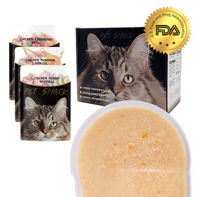 Alto teor de proteínas Adultos Alimentos húmidos para gatos Bolsas de alimentos Frango Oceano Peixes Alimentos húmidos Para gatos Doces Snacks