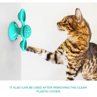 Brinquedo de quebra-cabeça de gato para treinamento de QI Dispensador de alimentos antiderrapante Interativo Slow Feeder Bowl