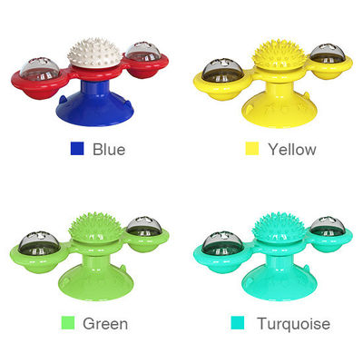 Brinquedo de quebra-cabeça de gato para treinamento de QI Dispensador de alimentos antiderrapante Interativo Slow Feeder Bowl