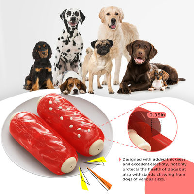 Cães de estimação gritando brinquedos de mastigação resistentes e duráveis para mastigadores agressivos estilo na moda