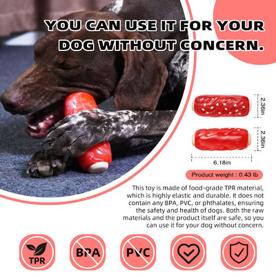 Cães de estimação gritando brinquedos de mastigação resistentes e duráveis para mastigadores agressivos estilo na moda