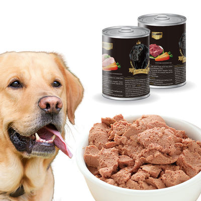 Alimentos enlatados para cães de sabor misturado para OEM/ODM Frango, carne bovina, vegetais, animais de estimação húmidos, guloseimas cremosas