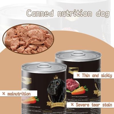 Alimentos enlatados para cães de sabor misturado para OEM/ODM Frango, carne bovina, vegetais, animais de estimação húmidos, guloseimas cremosas