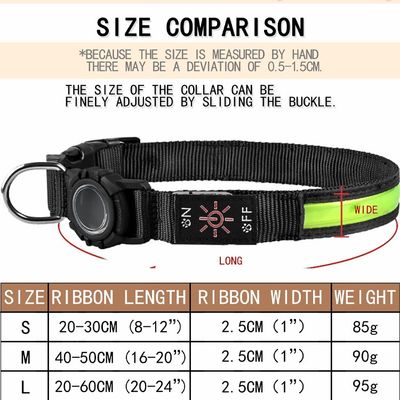 Collar de cão com LED para cães ativos