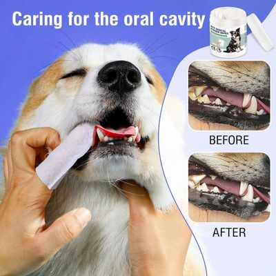 Limpeza conveniente e suave Logotipo personalizado toalhas de dente PET com ingredientes naturais