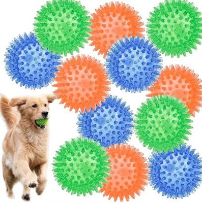 Brinquedos para cães não tóxicos e ecológicos TPR cães de mastigação Bolas de brinquedo para limpeza de dentes
