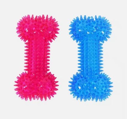 Brinquedo de ossos de cão TPR Brinquedo de mastigar durável para mastigadores agressivos Limpeza e treino dentário
