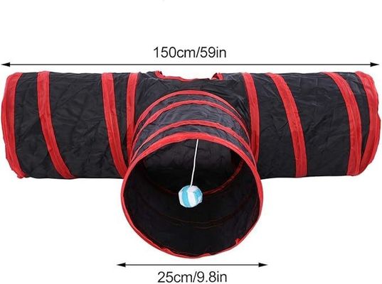 Tenda de brinquedos interativos de brinquedos de animais de estimação dobrável e durável