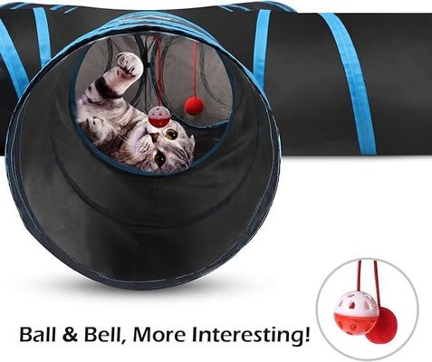 Seguro e durável 3 Way 4 Way 5 Way Cat Tunnel Toy com a vantagem de suave e ecológico