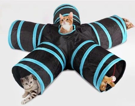 Seguro e durável 3 Way 4 Way 5 Way Cat Tunnel Toy com a vantagem de suave e ecológico