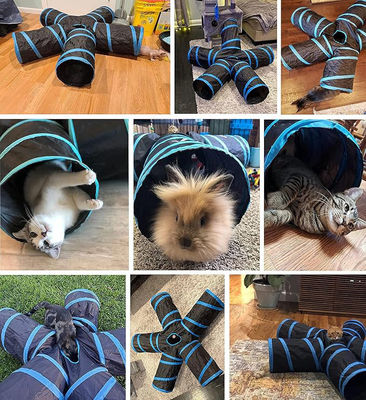 Seguro e durável 3 Way 4 Way 5 Way Cat Tunnel Toy com a vantagem de suave e ecológico