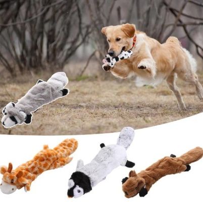 Brinquedos para cães Produtos para animais de estimação Cartoon Cute No Stuffing Animal Shell Durável Interativo
