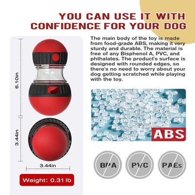 Brinquedos interativos ABS para cães de pequeno porte